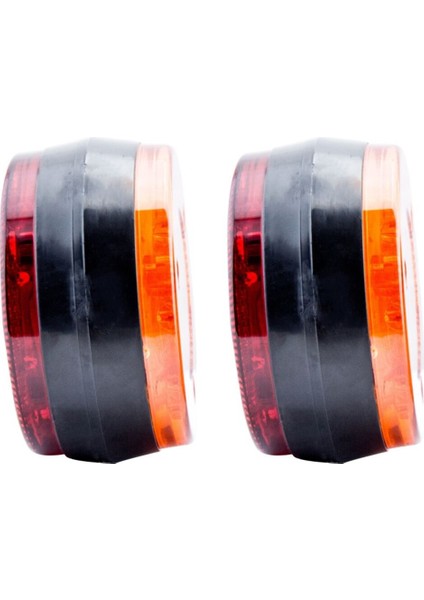(2 Adet) Ayna Altı Küpe Lamba 30LEDLİ 12V-24V Sarı-Kırmızı fırsatları