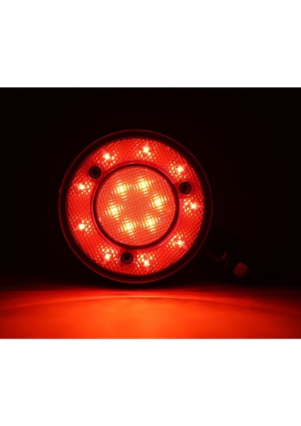 (2 Adet) Ayna Altı Küpe Lamba 30LEDLİ 12V-24V Sarı-Kırmızı indirimleri