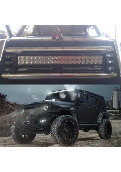 Ahmet Otomotiv 51CM Bar LED Projektör Off-Road