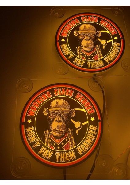 Maymun Cam Önü Logo Tabela 24VOLT fırsatları