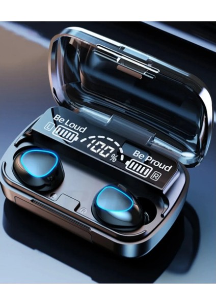M10 Earbuds Powerbankli Şarj Göstergeli Bluetooth Kulaklık