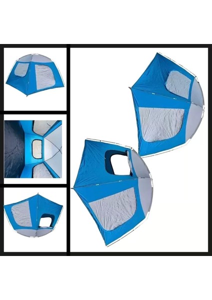 Uyguna-Yakala (ARG-200) Skydome 5 Kişilik 3 Mevsim Kamp ÇADIRI-DIR.104