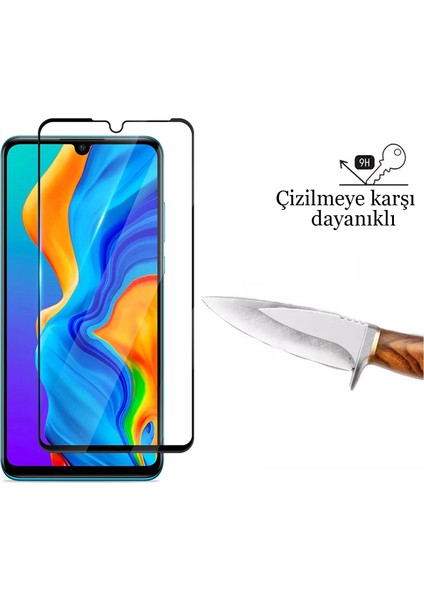 Huawei P30 Lite Kırılmaz Cam 5d Tam Kaplayan 9h Temperli Ekran Koruyucu