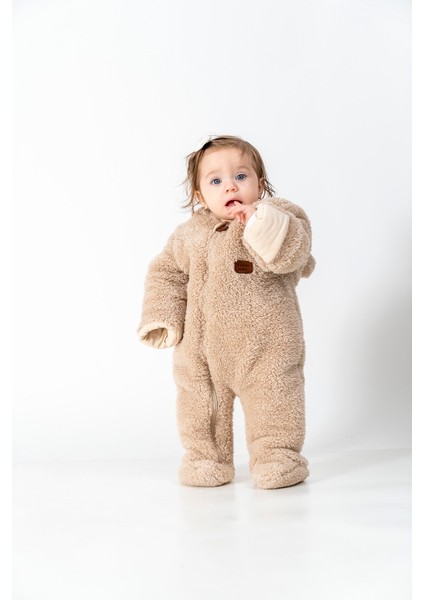 s Unisex Bebek Astronot Welsoft Penye Astarlı Kendinden Eldivenli Bebek Tulumu, Bebek Uyku Tulumu indirimleri