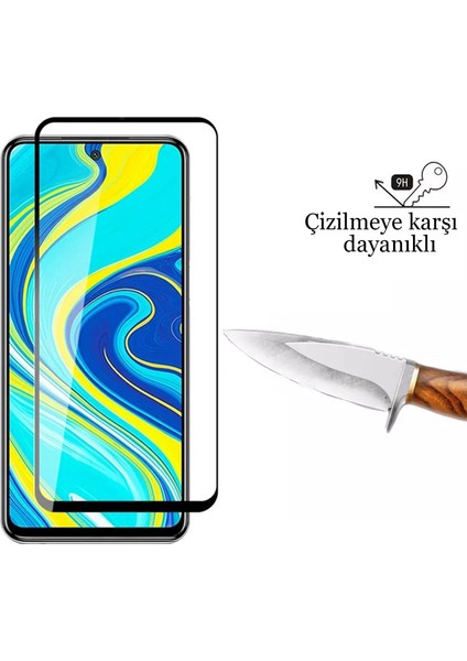 Xiaomi Redmi Note 9 Pro Kırılmaz Cam 5d Tam Kaplayan 9h Temperli Ekran Koruyucu