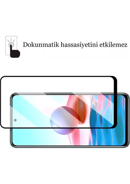 Xiaomi Redmi Note 10 Kırılmaz Cam 5d Tam Kaplayan 9h Temperli Ekran Koruyucu