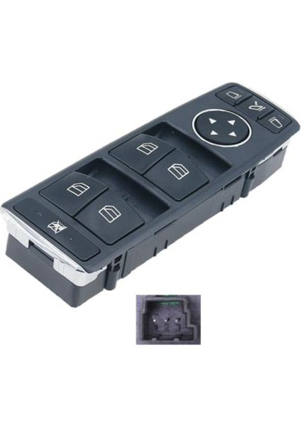 Mercedes W212 Kasa E180 2009-2013 Sol Cam Düğmesi Katlamalı Ayna