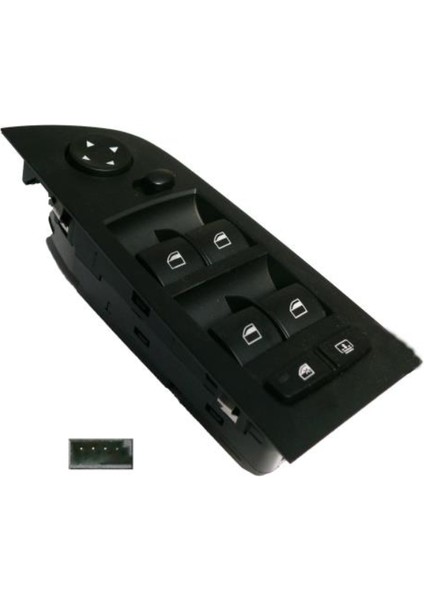 Bmw E90 3 Kasa 320D 2005-2012 Sol Cam Anahtarı 4 Pin Katlanmaz