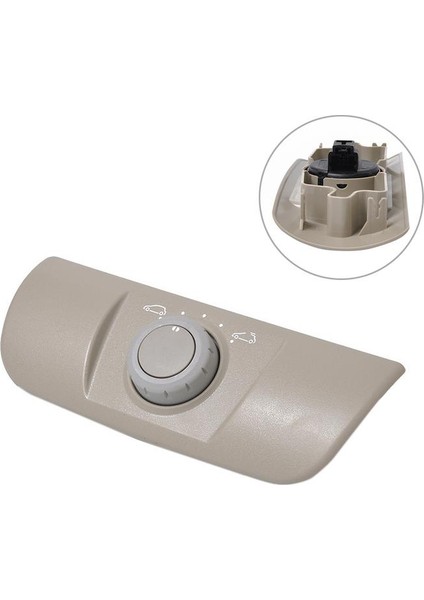Renault Megane 2 Sunroof 2003 - 2008 Anahtarı Krem Renkli 6 Pin