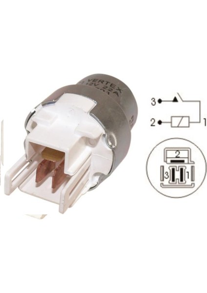 Mıtsubıshı L 300 3pin 12 Volt Yuvarlak Role