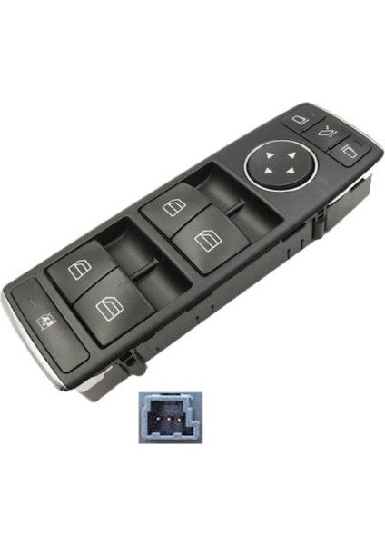 Mercedes W212 Kasa E200 2009-2013 Sol Ön Cam Anahtarı 3 Pin