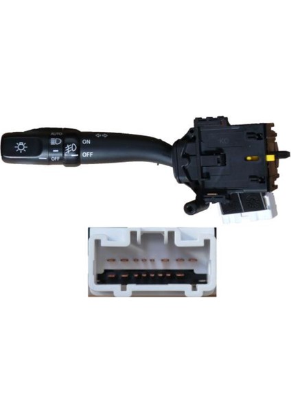Toyota Corolla 2002 - 2007 Otomatik Sinyal Kolu Sisli 16 Pinli