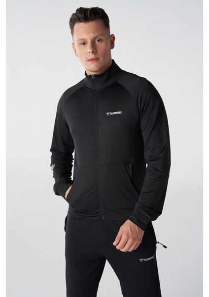 Hmljason Zip Erkek Siyah Eşofman Üstü 921781-2001