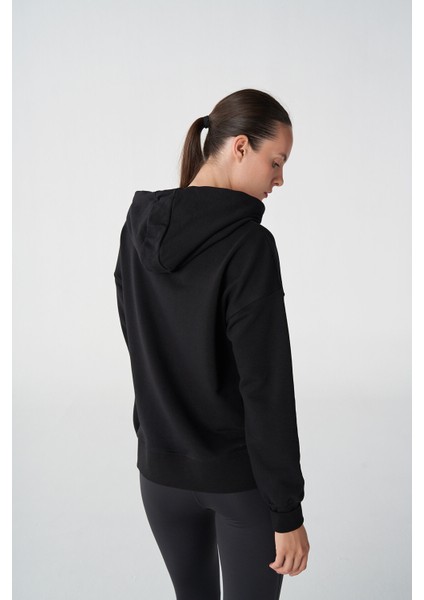 Hmlt-ic icona Zip Kadın Siyah Sweatshirt 921774-2001