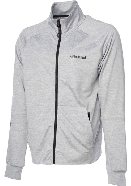 Hmljas Zip Erkek Gri Eşofman Üstü 921780-1091