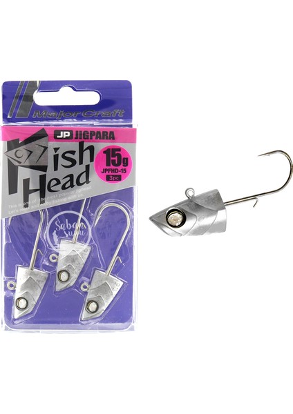 Jigpara Fish Head JPFHD-15GR #3/0 (3 Adet)