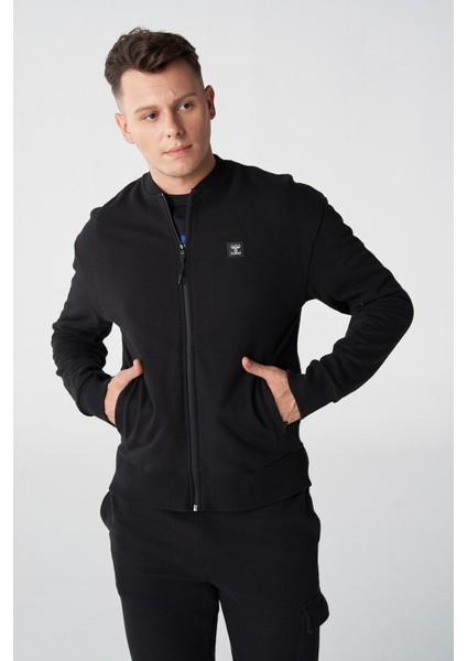 Hmlnick Bomber Zip Erkek Siyah Eşofman Üstü 921809-2001