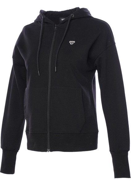 Hmlt-ic icona Zip Kadın Siyah Sweatshirt 921774-2001 fırsatları
