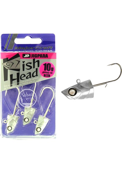 Jigpara Fish Head JPFHD-10GR #3/0 (3 Adet)