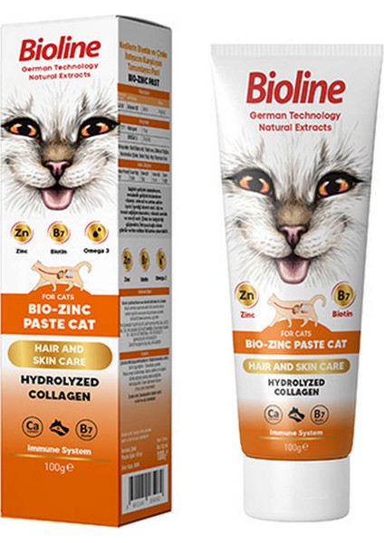 Bio Zinc Paste Cat 100 gr x 2 Adet