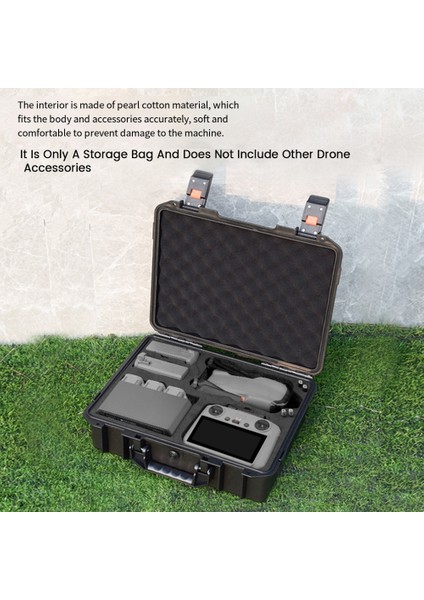 Royal Air 3 Için Patlamaya Dayanıklı Kılıf Air3 Bavul Su Geçirmez Kılıf Kullanışlı El Taşıma Kutusu Saklama Çantası Aksesuarları (Yurt Dışından) indirimleri