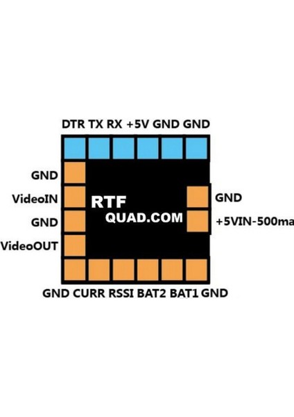 Fpv Minimosd Minim Mini Osd Ekran Görüntüsü ile CC3D NAZE32 F3 F4 Uçuş Kontrol Cihazı Için Kv Takım Modu (Yurt Dışından)