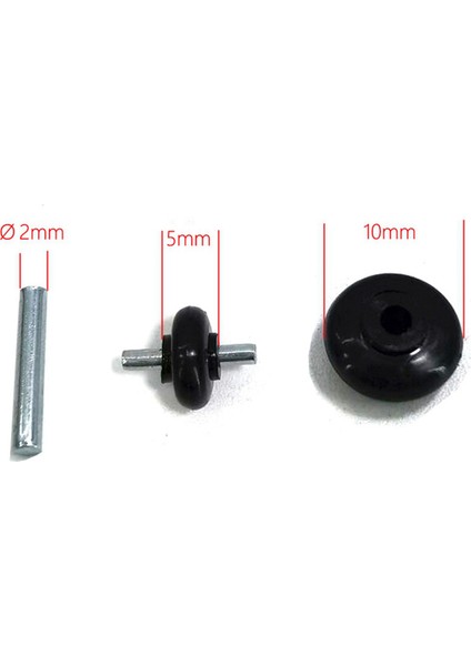 6x Akslar ve Silindirler Motorlu Kafalar Dyson Elektrikli Süpürge Güç Başlıklarının Değiştirilmesi Için Küçük Şaft Tekerlekleri (Yurt Dışından)