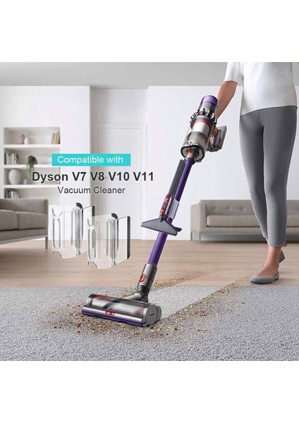 2x Aksesuarlar Dyson V7 V8 / V10 V11 Elektrikli Süpürge Klip Parçaları Için Tutucu Organizatör (Yurt Dışından)