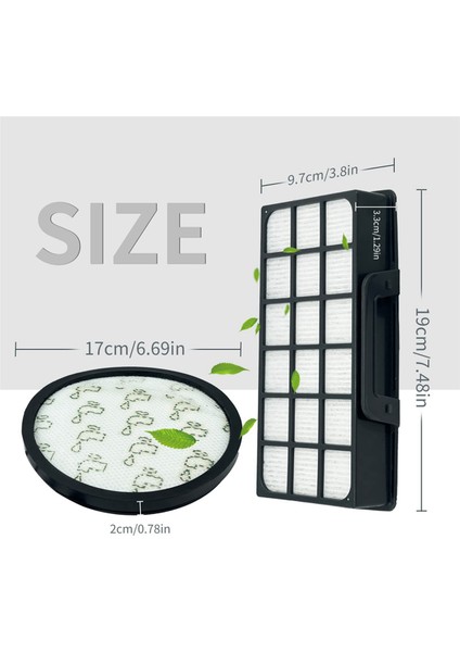 Rowenta ZR903701 Için 2 Set RO7676EA, RO7681EA, RO7611EA, RO7634EA Elektrikli Süpürge Aksesuarları Için Filtre (Yurt Dışından) indirimleri