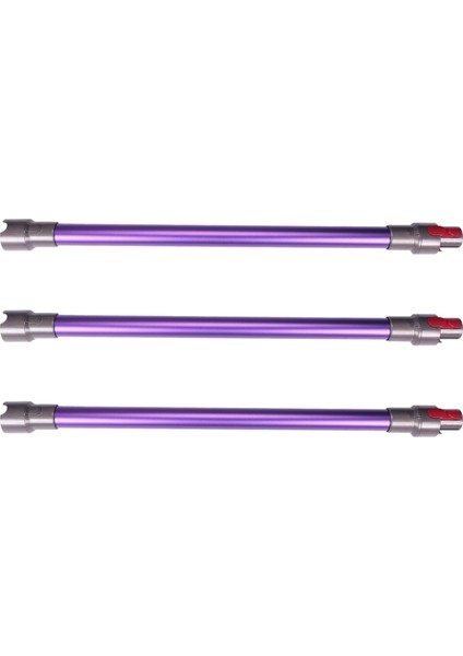 3x Hızlı Bırakma Uzatma Değnek Tüpü Dyson V7 V8 V10 V11 Elektrikli El Süpürgesi Yedek Parçalar Mor (Yurt Dışından)