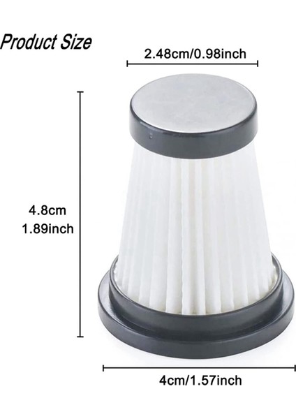 Moosoo K12 Pro K13 Akülü Elektrikli Süpürge Için 2x Hepa Filtre Yedek Parçaları Genius Invictus One 1.0x7 (Yurt Dışından) indirimleri