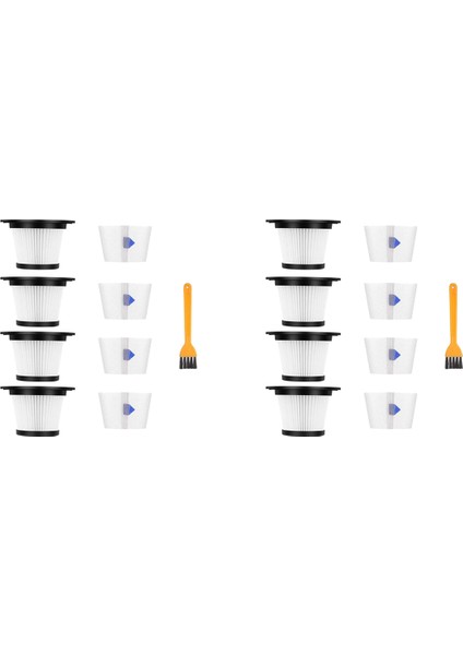 Moosoo K17 Akülü Elektrikli Süpürgeye Uygun 8 Paket Değiştirilebilir Hepa Filtre (8 Hepa Filtre ve 8 Filtre) (Yurt Dışından) fiyatları