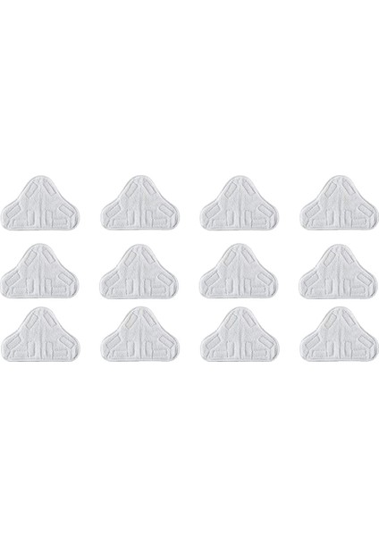 12 Adet Yedek Pedler H2O X5 Buharlı Paspas Temizleyici Zemin Yıkanabilir Mikrofiber Pedler Için Uyumlu (Yurt Dışından) fiyatları