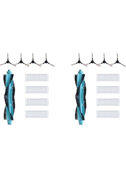 2x Yedek Paçavra Fırça Hepa Filtre Viomi V2 Pro V3 Se V-RVCLM26B V-RVCLM21B Robotlu Süpürge Parçaları (Yurt Dışından)