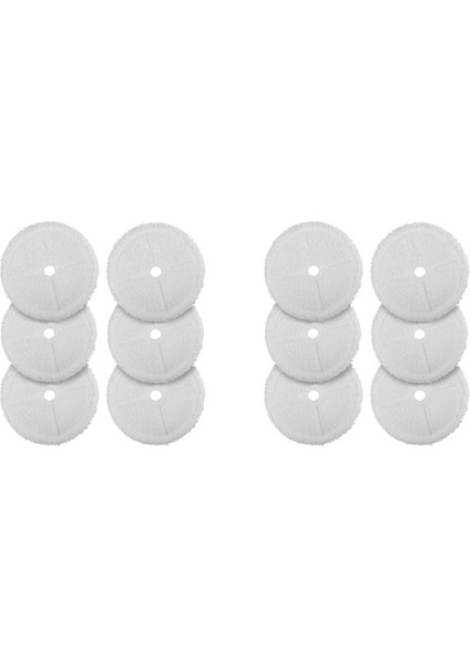 Bissell 3115 2859 Serisi Spinwave Islak ve Kuru Robot Vakum Yeniden Kullanılabilir Ped 12 Paket Için Buharlı Mops Pedleri Değiştirme (Yurt Dışından)