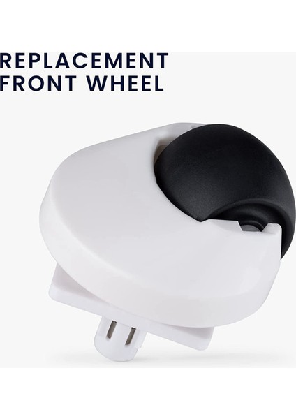 2x Yedek Ön Tekerlek Xiaomi Roborock S6 ve S7 Serisi S65 S55 Max S65 Saf S45 Max S7 S75 S7 Max T7S Artı G10 (Yurt Dışından) fırsatları