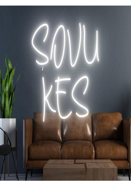 Şovu Kes Yazılı Neon Tabela