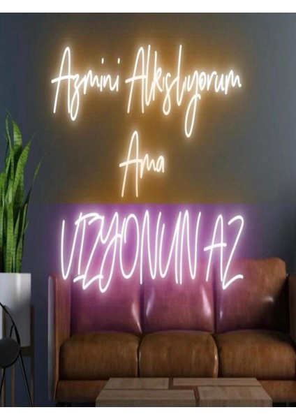 Azmini Alkışlıyorum Ama Vizyonun Az Yazılı Neon Tabela