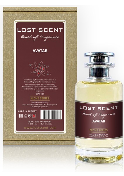 Avatar Eau De Parfüm 100ML Erkek Parfüm