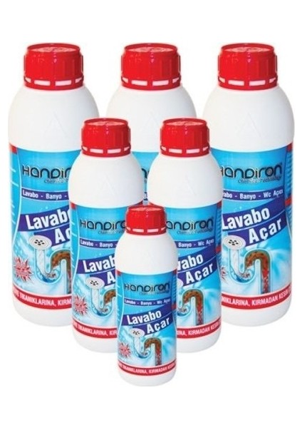 Lavabo Açıcı 6 Lı Koli (500GR)