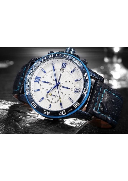 Tüm Fonksiyon Aktif Deri Kordon Erkek Kol SAATI923868