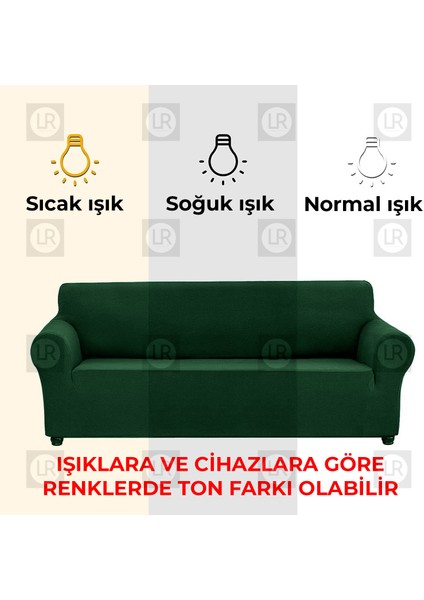 Balpeteği 3 Kişilik Antrasit Lastikli Kanepe Örtüsü | Lastikli Koltuk Örtüsü | Koltuk Kılıfı Balpeteği Koltuk indirimleri