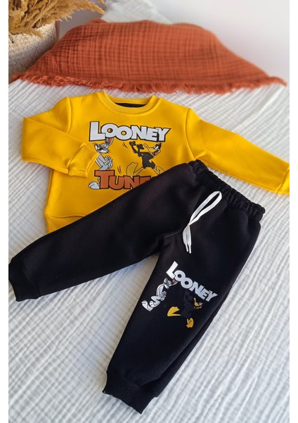Looney Tunes Şardonlu Eşofman Takımı