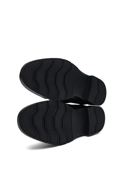 Erkek Kahve Rahat Kalıp Detaylı Uzun Hakiki Deri Bot modelleri