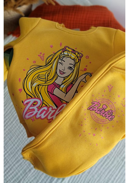 Barbie Şardonlu Kız Eşofman Takımı fırsatları