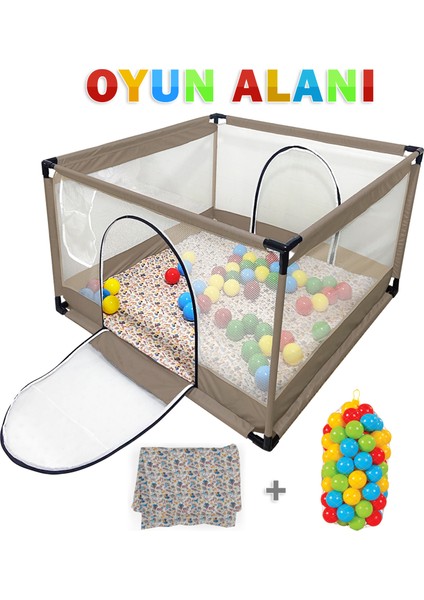 Icon Kare Bebek ve Çocuk Oyun Alanı 100X100CM