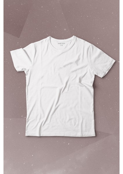 Beyaz Basic Kısa Kollu Çocuk Tişört