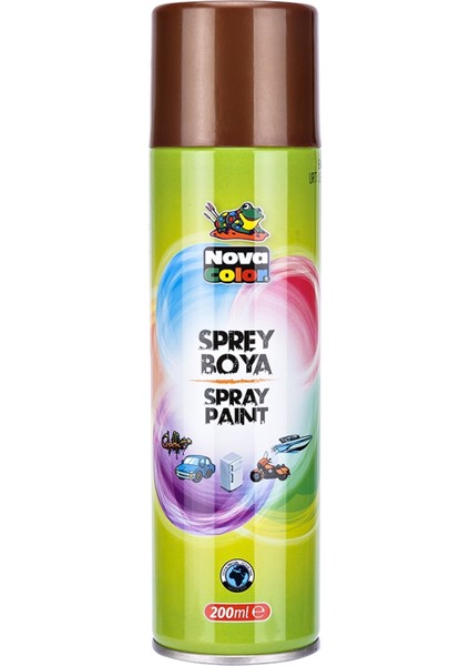 Nova Color Sprey Boya 200 ml Bakır