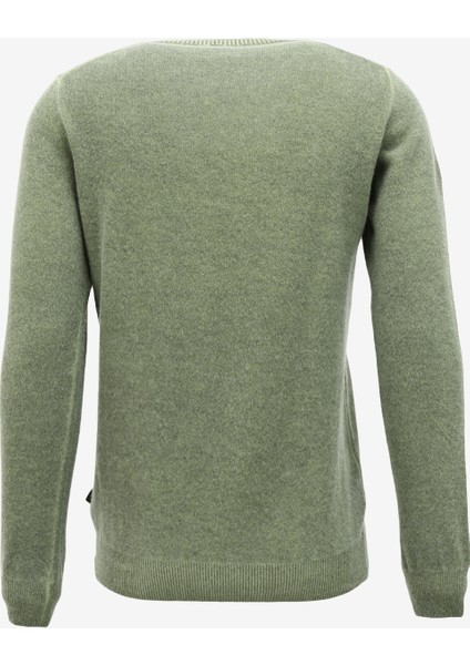 Bisiklet Yaka Slim Fit Yeşil Erkek Kazak A274S36COLD- fiyatları