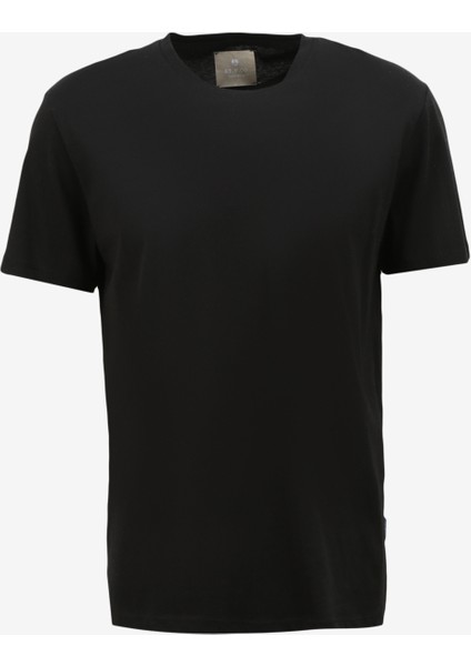 Bisiklet Yaka Siyah Erkek T-Shirt A279T71COT-